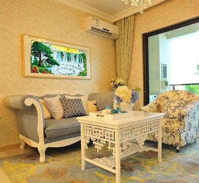 迎客松聚宝盆与旭日东升 家居装饰的艺术新风尚